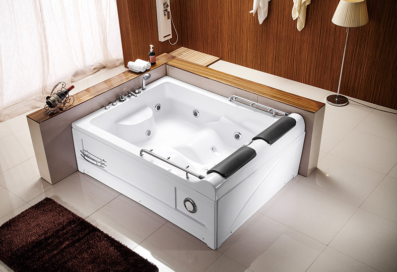 A007 Baignoire jacuzzi intérieure 1500 mm pour 2 personnes