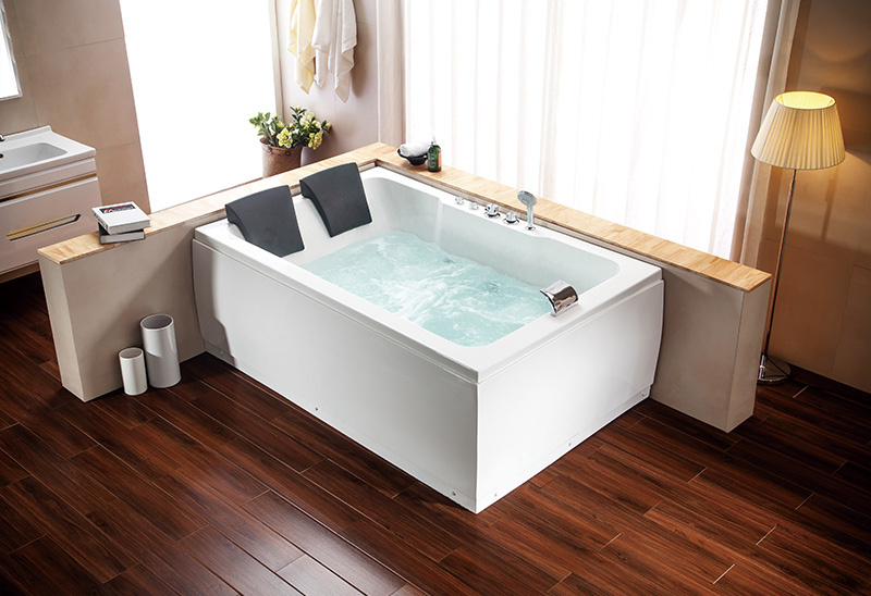 A051 180cm Baignoire de massage pour deux personnes Fonction jacuzzi