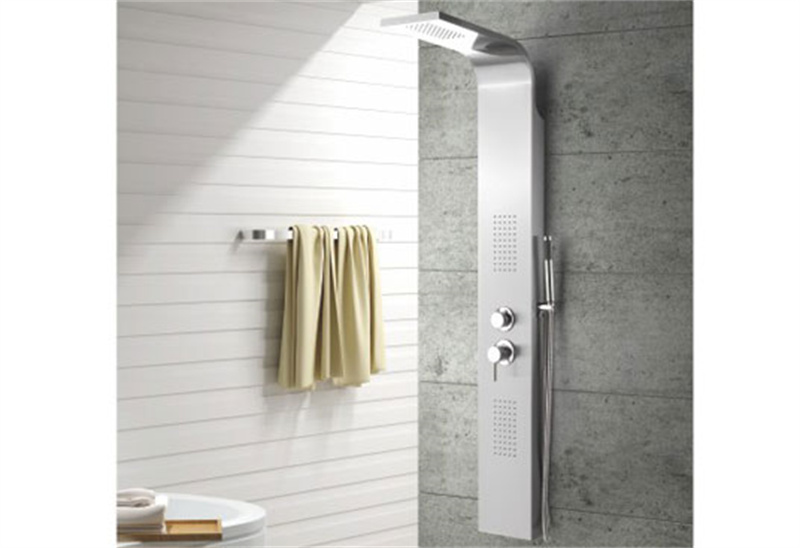 MV-G8001 Panneau de douche en acier inoxydable pour salle de bain