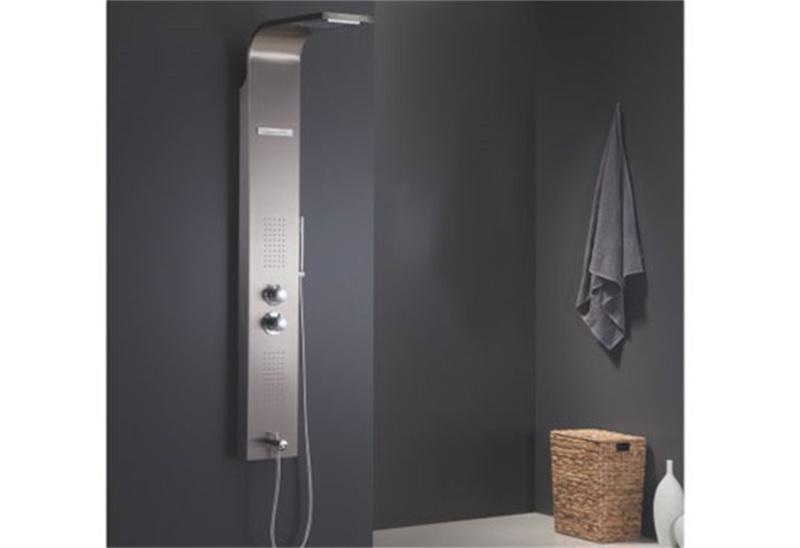 MV-G8005A Panneau de douche thermostatique en acier inoxydable