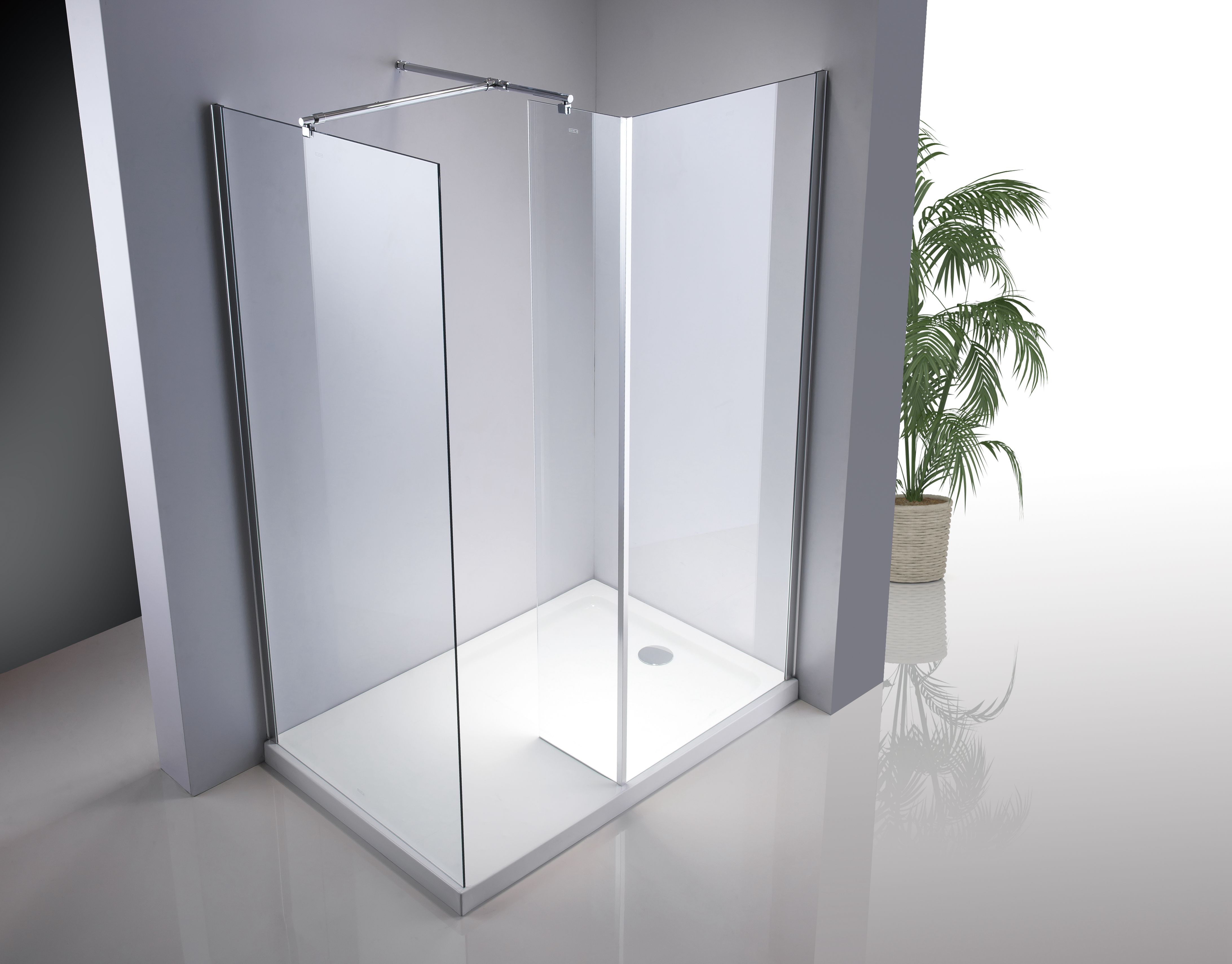 Comment faire la distinction entre l'inox et l'alliage d'aluminium dans la salle de douche ?